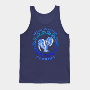 Wiiki Wachee Florida Vacation Tribal Manatees Tank Top